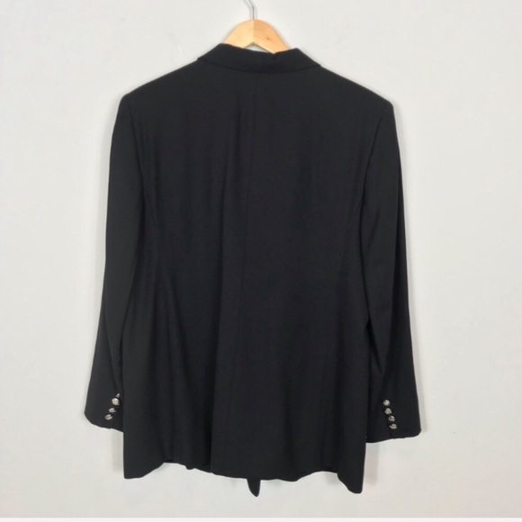 Ralph Lauren | Vintage Wool Crest Black Jacket 16 - Picture 2 of 6